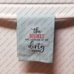 Dishes Looking at Me Dirty Embroidery Design